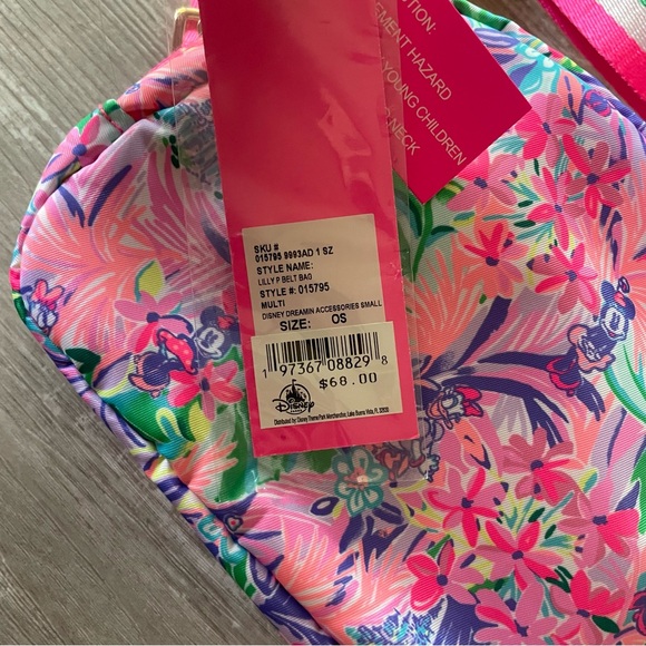 NWT Lilly Pulitzer Disney Jeanie Belt Bag Disney Dreamin’ Fanny Pack Crossbody - Picture 11 of 11